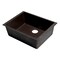 Alfi Brand Chocolate 24" Undermount Sgl Bowl Granite Composite Kitchen Sink AB2420UM-C - alternate 3